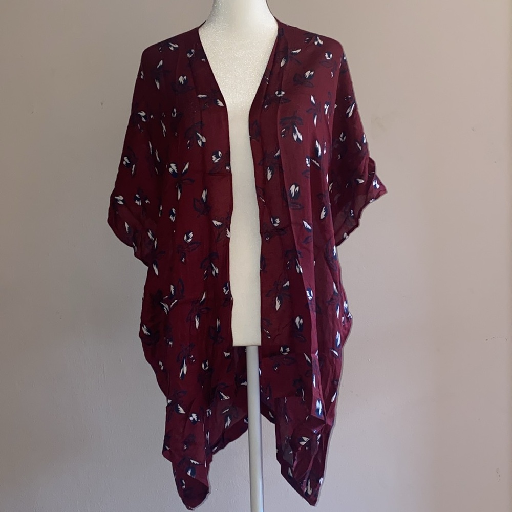 Loft Floral Scarf Kimono